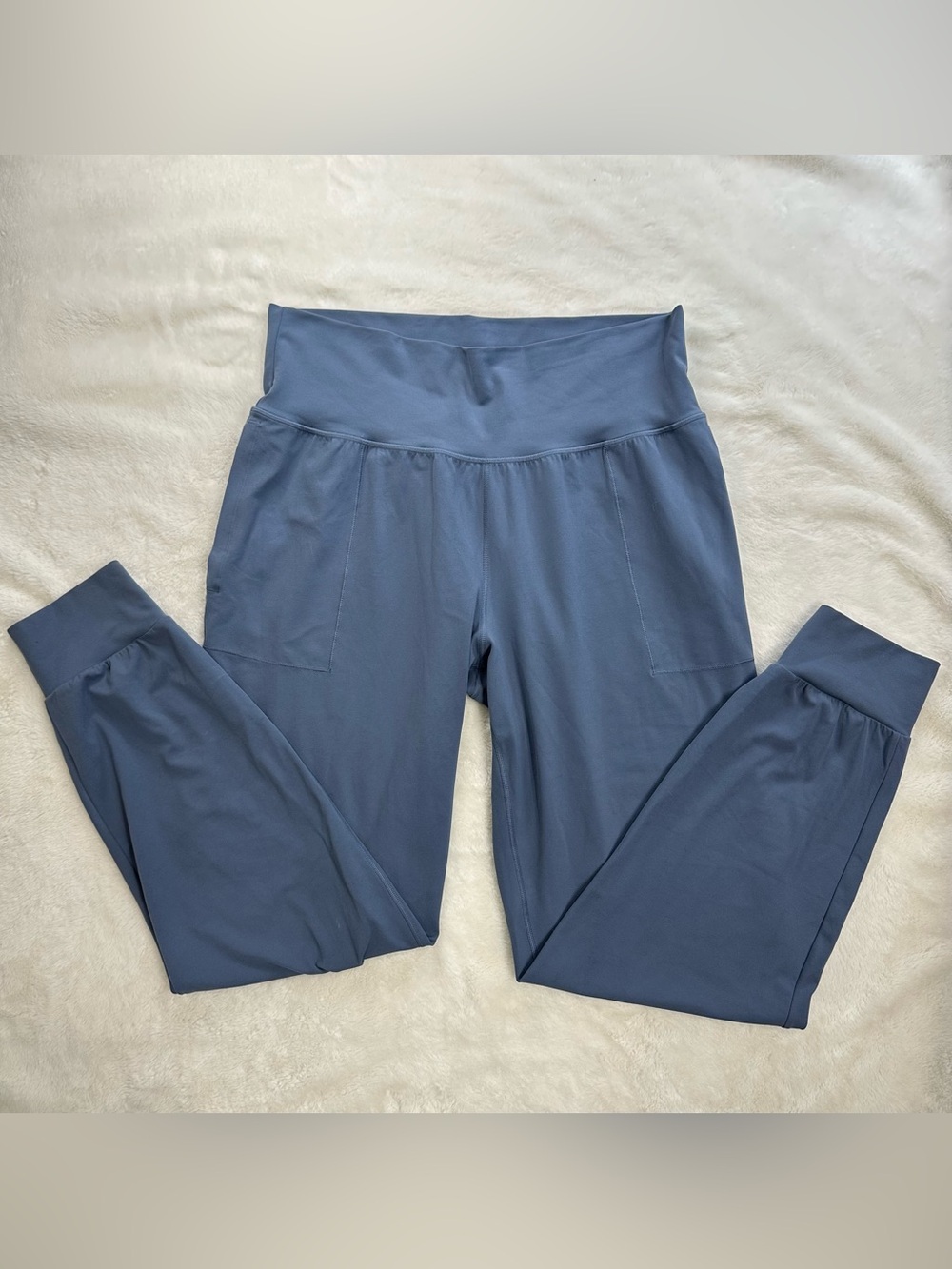 Athleta Salutation High Rise Joggers XL Tall Slate Blue